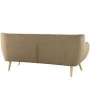 Mid-century style tufted retro couch in brown by Modway additional picture 4