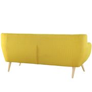 Mid-century style tufted retro couch in sunny by Modway additional picture 4