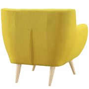Mid-century style tufted retro chair in sunny by Modway additional picture 5