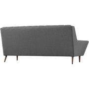Gray fabric slope arms design sofa by Modway additional picture 3