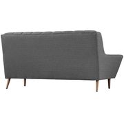Gray fabric slope arms design lovseat by Modway additional picture 2