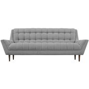 Gray fabric slope arms design sofa by Modway additional picture 4