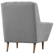 Gray fabric slope arms design chair by Modway additional picture 2