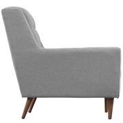 Gray fabric slope arms design chair by Modway additional picture 3