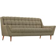 Oatmeal fabric slope arms design sofa by Modway additional picture 3