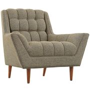Oatmeal fabric slope arms design chair by Modway additional picture 2