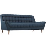 Azure blue fabric slope arms design sofa by Modway additional picture 4