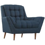 Azure blue fabric slope arms design chair by Modway additional picture 3