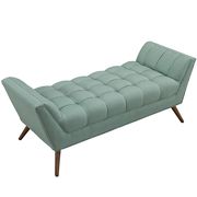 Medium sized bench in modern laguna fabric by Modway additional picture 3