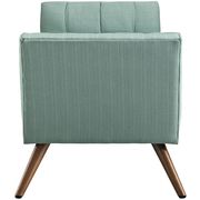 Medium sized bench in modern laguna fabric by Modway additional picture 4