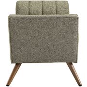 Medium sized bench in modern oatmeal fabric by Modway additional picture 4