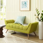 Medium sized bench in modern sunny fabric by Modway additional picture 2