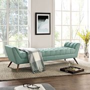 Laguna modern fabric bench by Modway additional picture 2