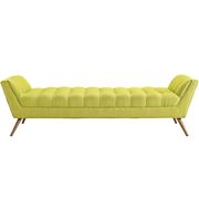 Wheatgrass modern fabric bench by Modway additional picture 4