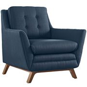Azure fabric mid-century style modern chair by Modway additional picture 2