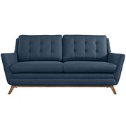 Azure fabric mid-century style modern loveseat by Modway additional picture 3