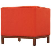 Fabric chair with deep tufted buttons in red by Modway additional picture 4
