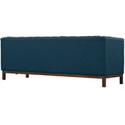 Fabric sofa with deep tufted buttons in azure by Modway additional picture 3