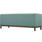 Fabric sofa with deep tufted buttons in laguna by Modway additional picture 2