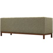 Fabric sofa with deep tufted buttons in oatmeal by Modway additional picture 2