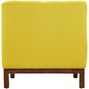 Fabric chair with deep tufted buttons in yellow by Modway additional picture 2