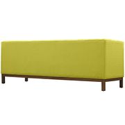 Fabric sofa with deep tufted buttons in wheatgrass by Modway additional picture 2