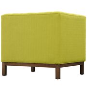 Fabric chair with deep tufted buttons in wheatgrass by Modway additional picture 3