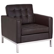 Tufted back design contemporary leather chair by Modway additional picture 2