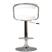 Comfortable bar stool in white by Modway additional picture 3