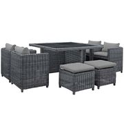 9 piece outdoor / patio rattan dining set by Modway additional picture 5