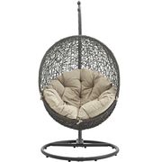 Outdoor/patio swing chair w/ stand by Modway additional picture 2