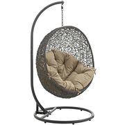 Outdoor/patio swing chair w/ stand by Modway additional picture 4