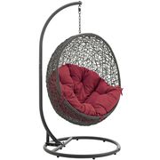 Outdoor/patio swing chair w/ stand by Modway additional picture 4