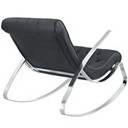Rocker contemporary chair w/ chrome legs by Modway additional picture 4