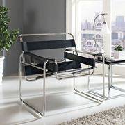 Innovative Iounge chair in black by Modway additional picture 3