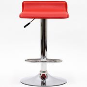 Designer adjustable bar stool in red by Modway additional picture 3