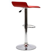 Designer adjustable bar stool in red by Modway additional picture 5
