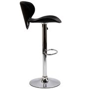 Comfortable bar stool in black by Modway additional picture 3
