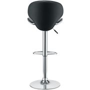 Simple casual style black bar stool by Modway additional picture 4