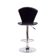 Chrome extandable bar stool in black by Modway additional picture 3