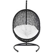 Outside / patio swing chair w/ stand set by Modway additional picture 5