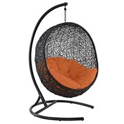 Outside / patio swing chair w/ stand set by Modway additional picture 2