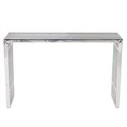 Stainless steel console/sofa size table by Modway additional picture 3