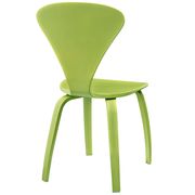 V-shaped back green casual dining chair by Modway additional picture 3