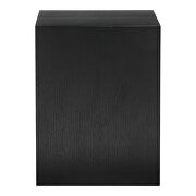 Contemporary side table black oak additional photo 5 of 7