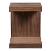 Contemporary side table walnut by Moe's Home Collection additional picture 2