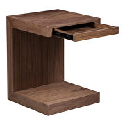 Contemporary side table walnut by Moe's Home Collection additional picture 3