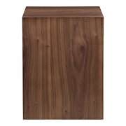 Contemporary side table walnut by Moe's Home Collection additional picture 4