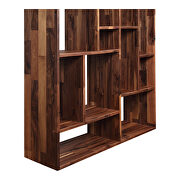 Contemporary shelf solid walnut large additional photo 3 of 4