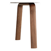 Scandinavian dining table walnut by Moe's Home Collection additional picture 8